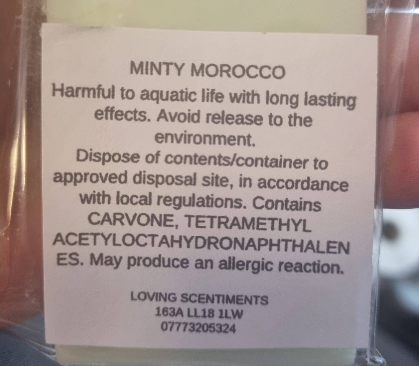 DISCONTINUED wax melts