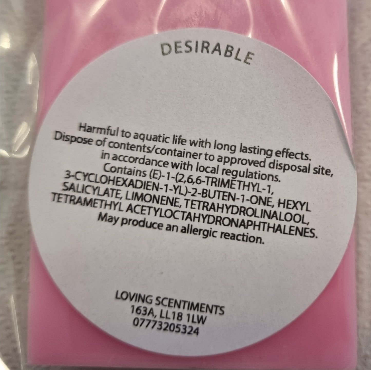 Inspired by collection snap bar wax melts