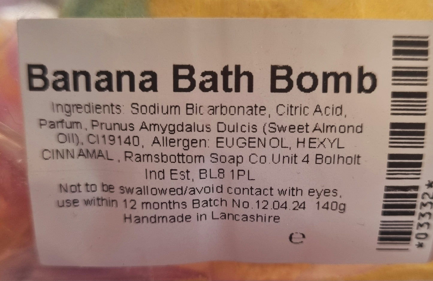 Bath bomb FRUITY
