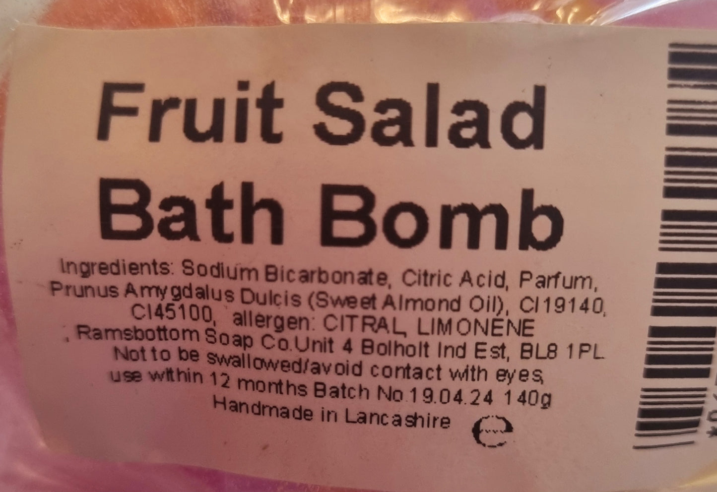 Bath bomb FRUITY