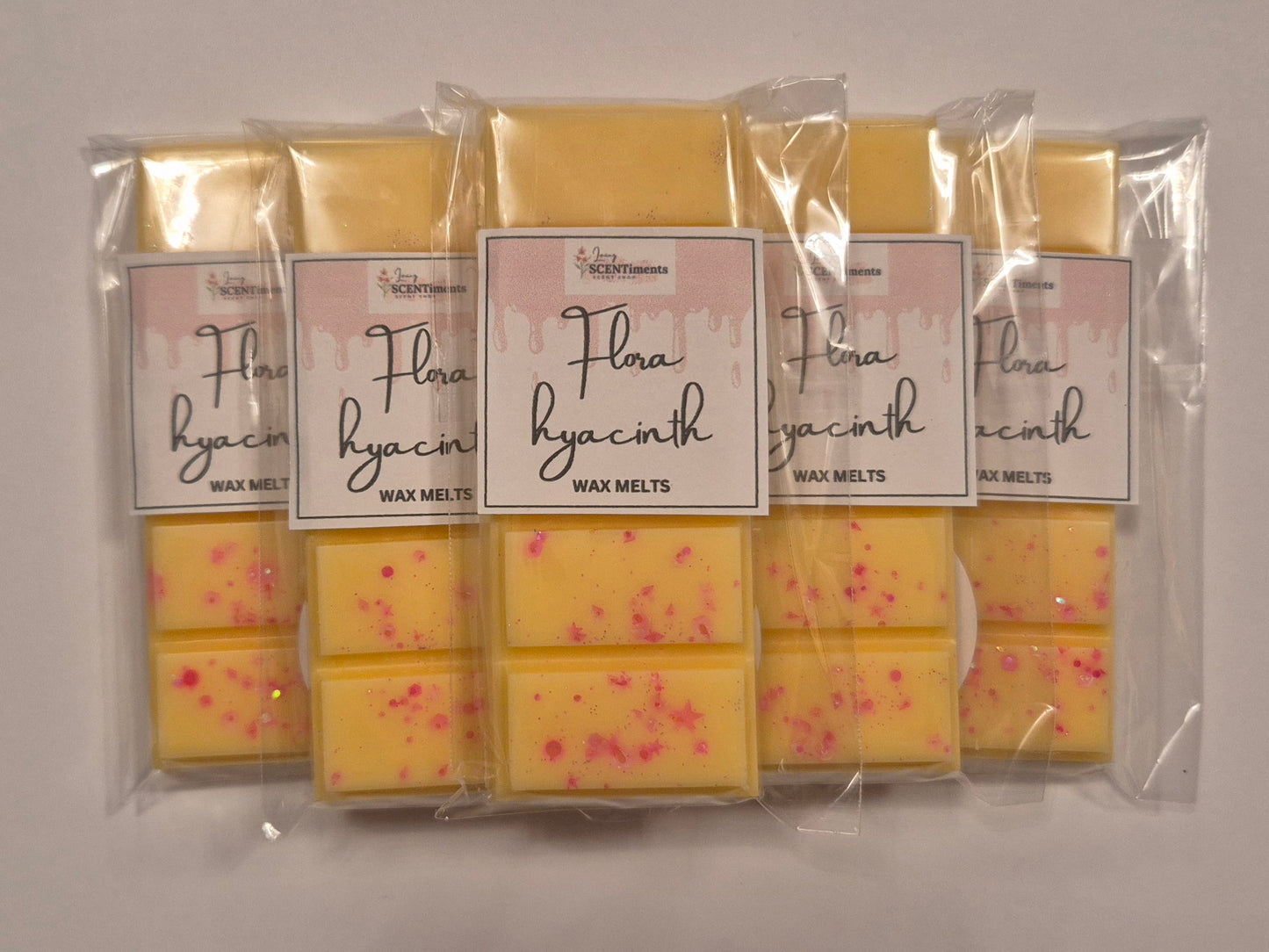 Flora collection scents snap bar wax melts