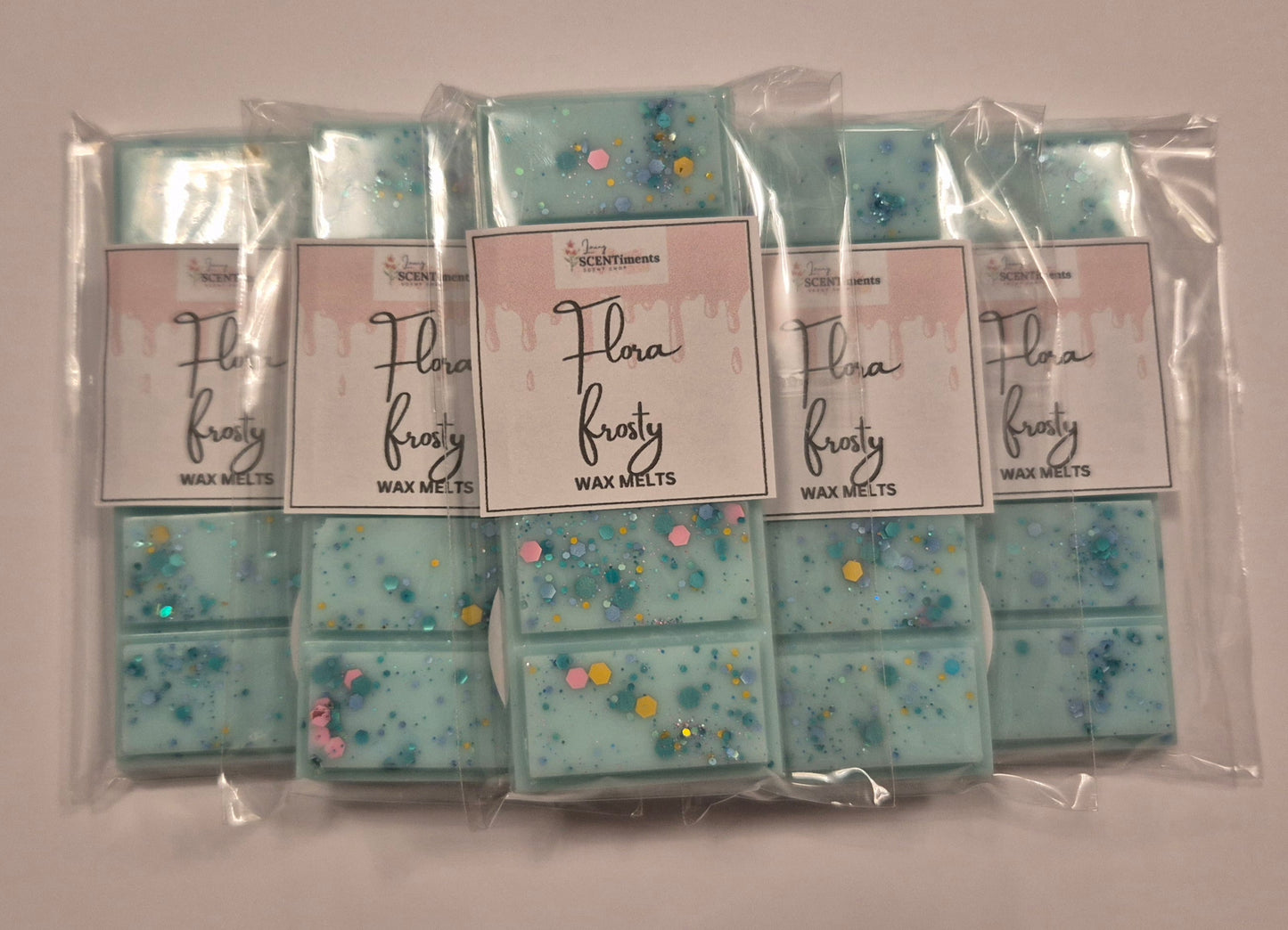 Flora collection scents snap bar wax melts