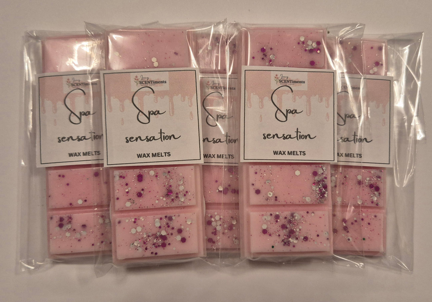 Spa scents snap bar wax melts