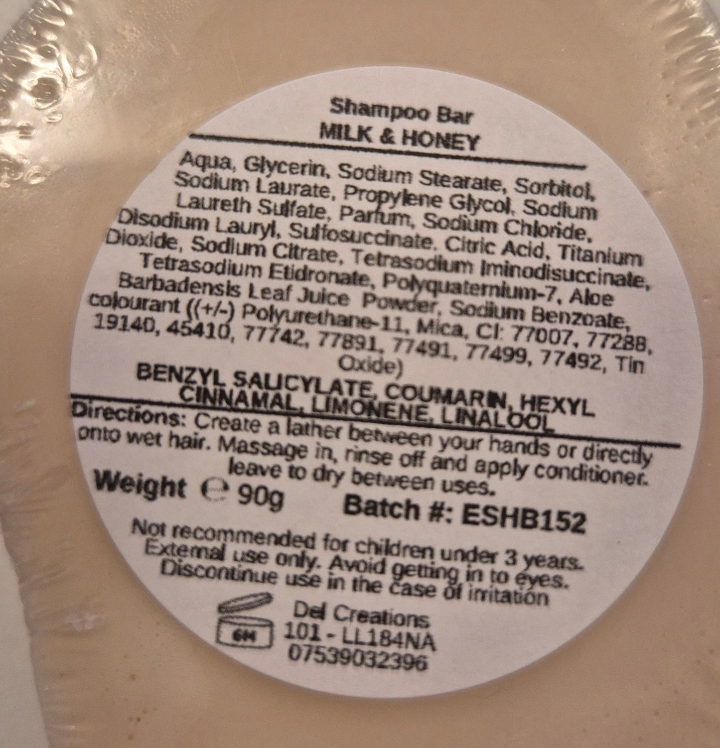 Shampoo Bar 90g