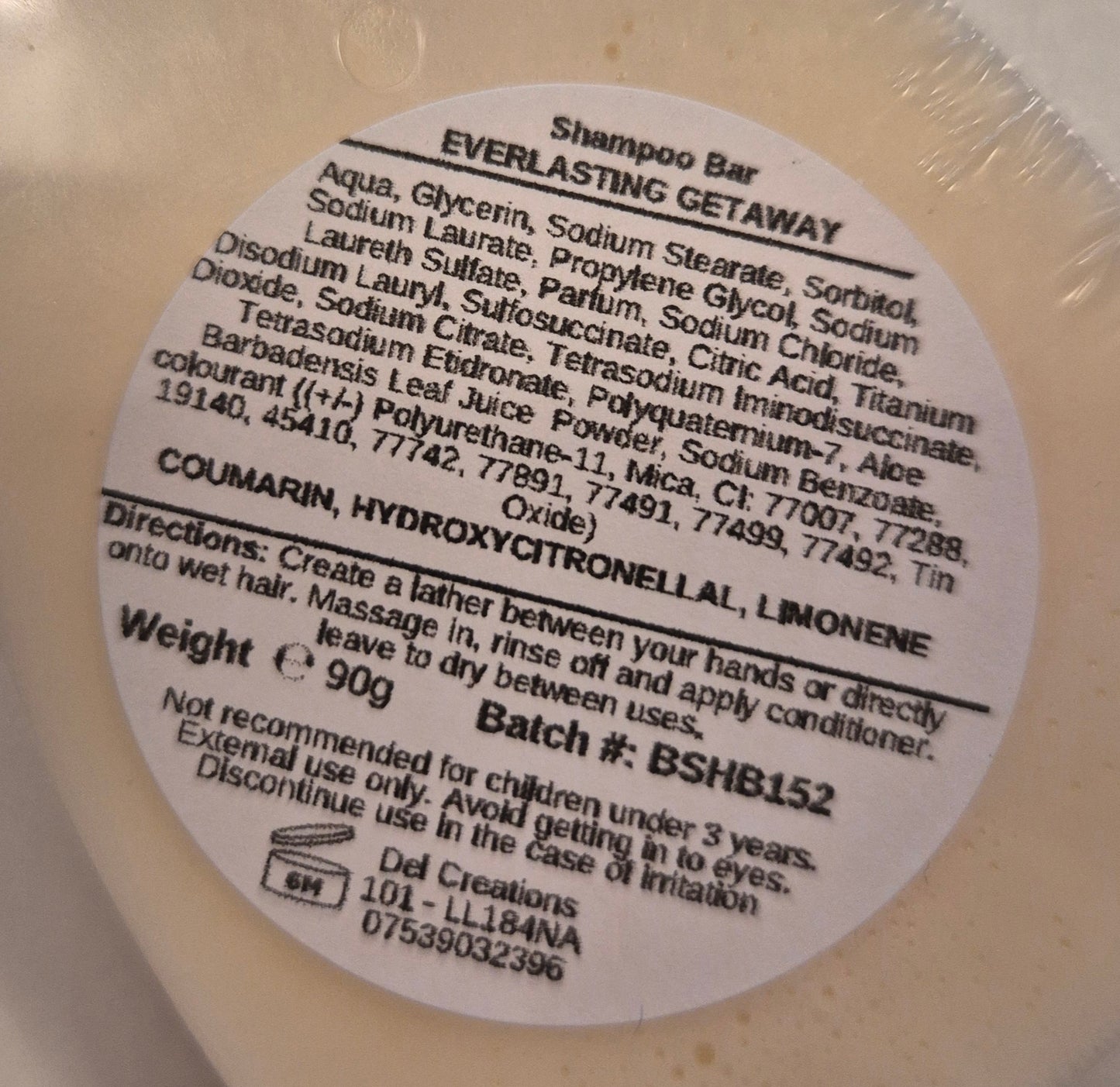 Shampoo Bar 90g