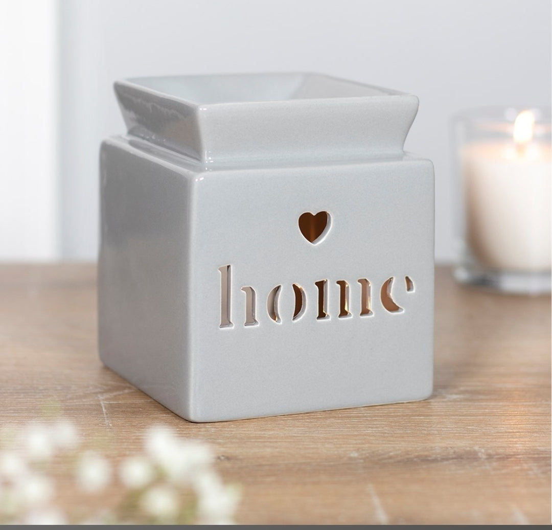 Grey Home Oil Burner
