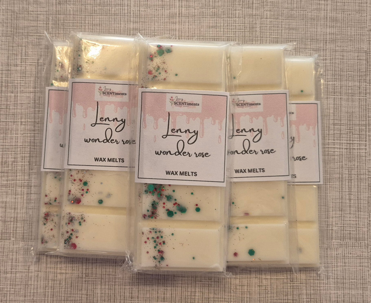 Lenny collection scents snap bar wax melts