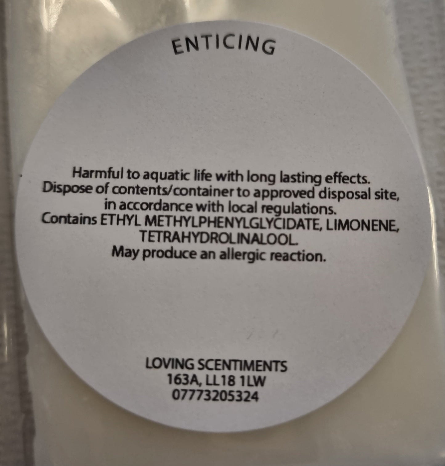 DISCONTINUED wax melts
