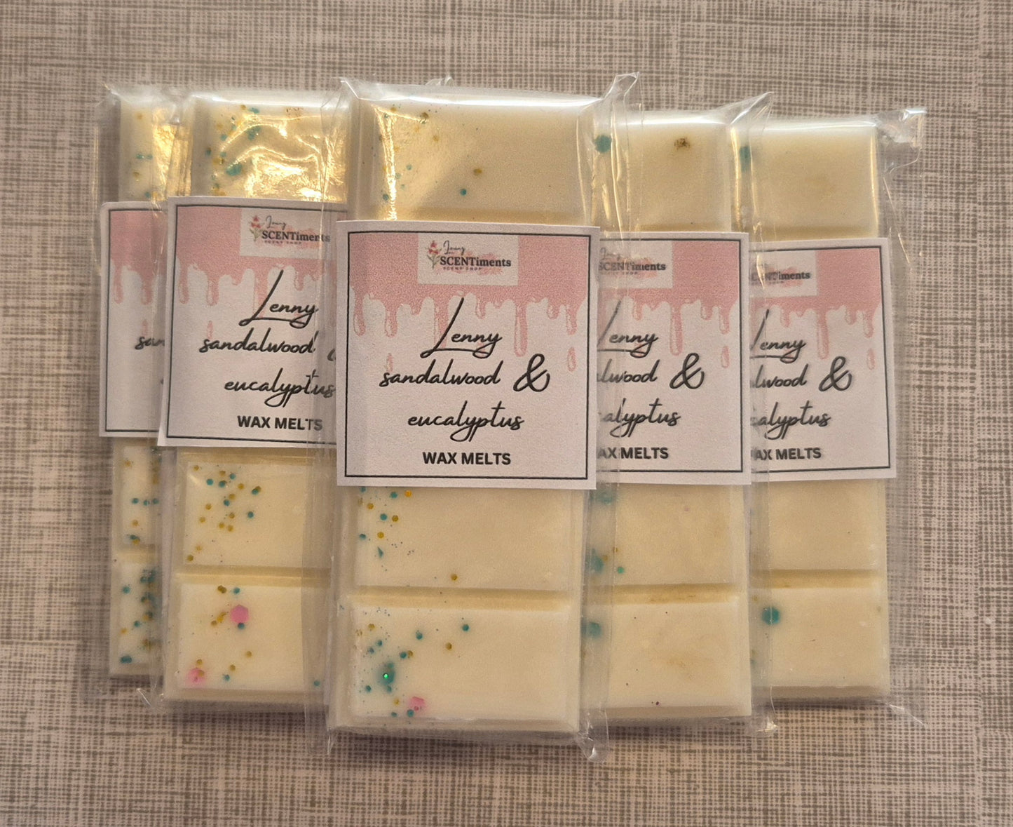 Lenny collection scents snap bar wax melts