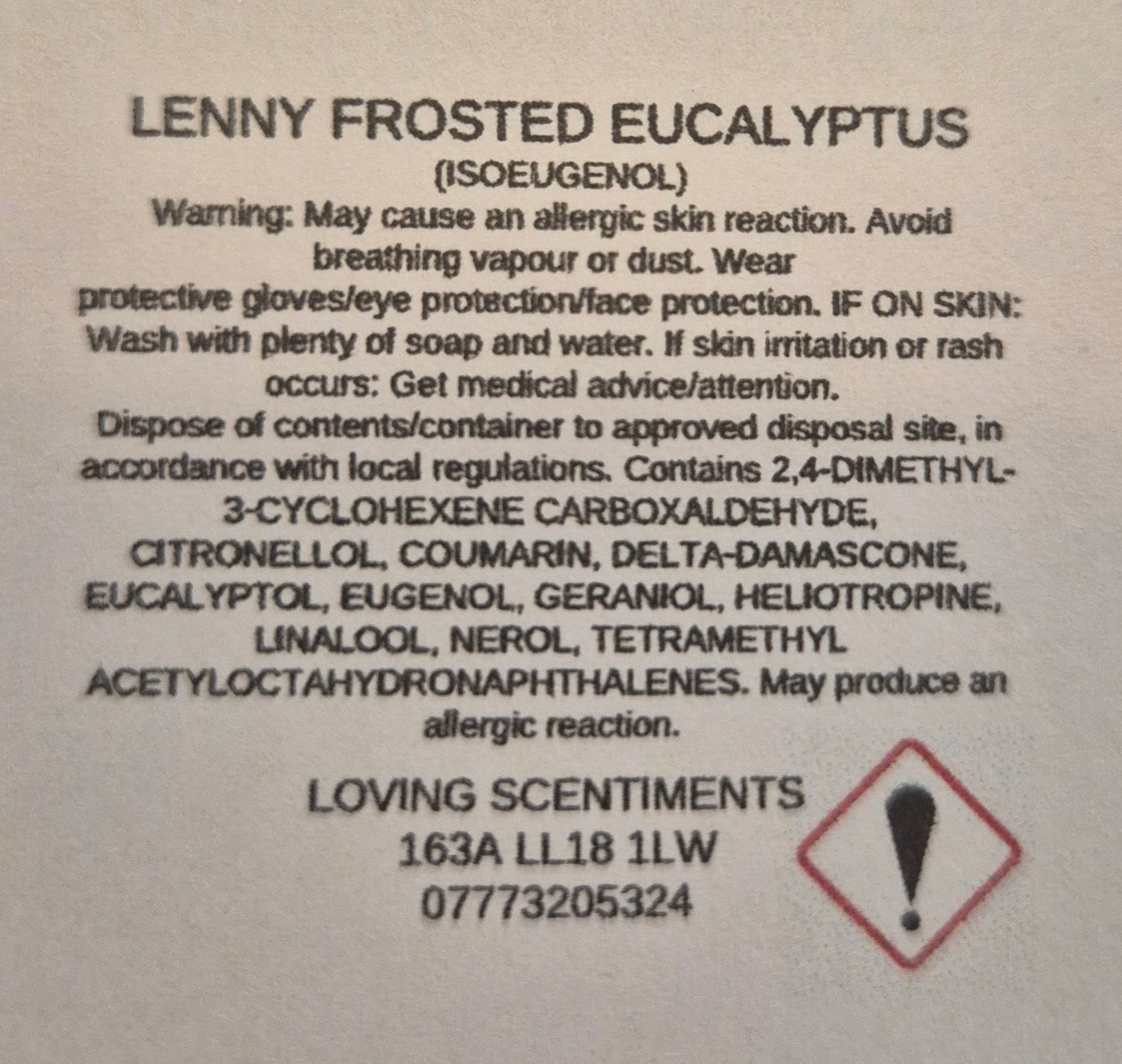 Lenny collection scents snap bar wax melts