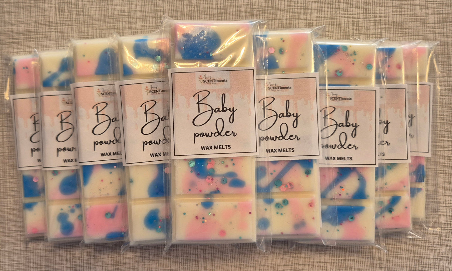 Baby scents snap bar wax melts