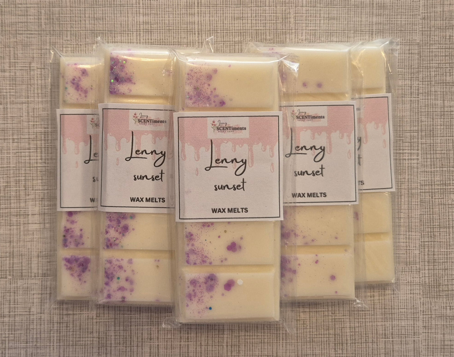 Lenny collection scents snap bar wax melts