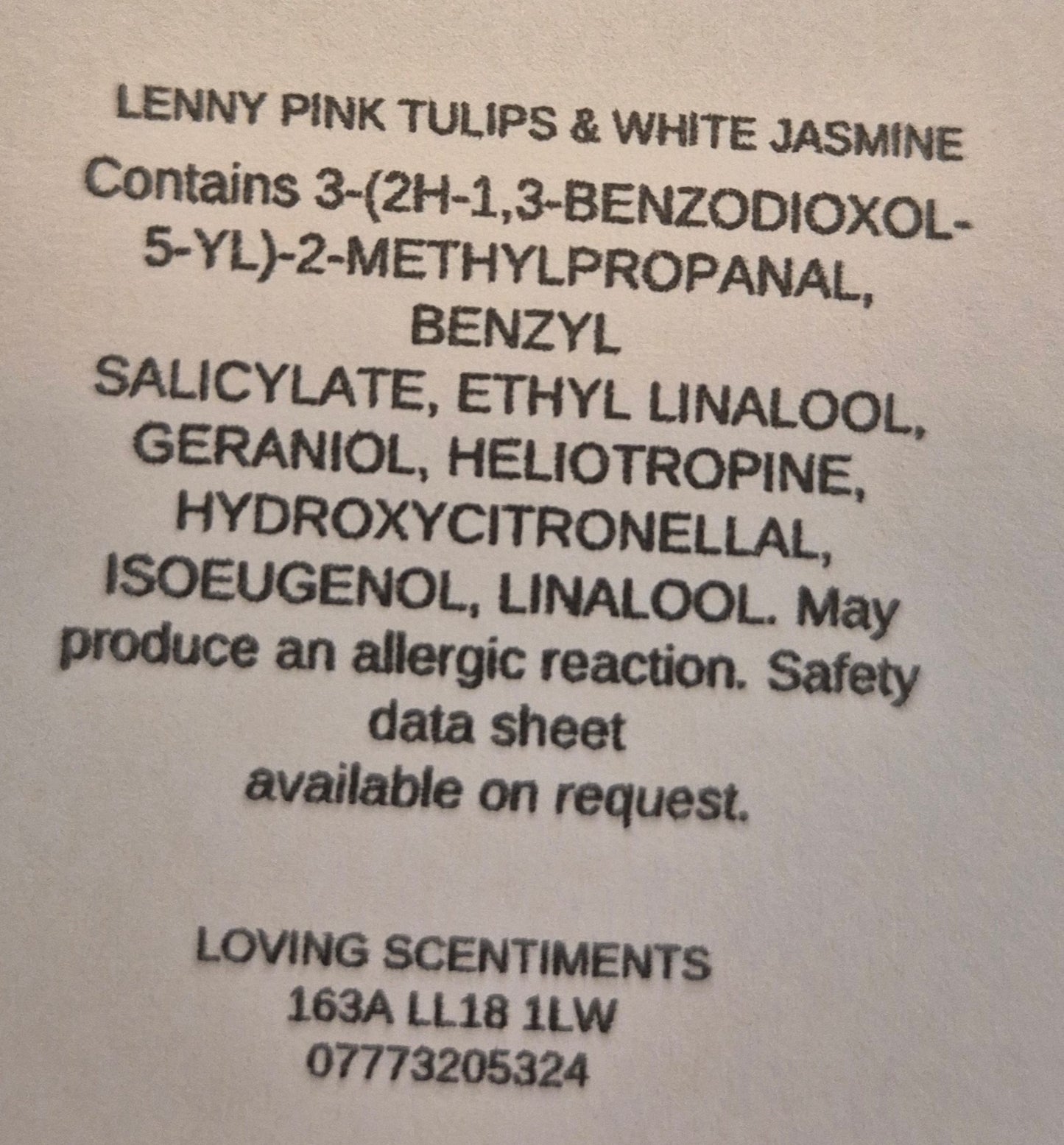 Lenny collection scents snap bar wax melts