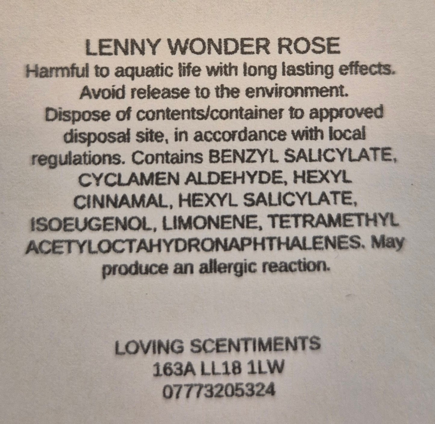 Lenny collection scents snap bar wax melts