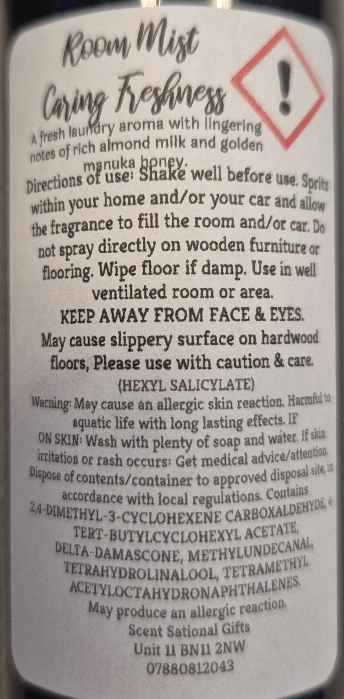 Room spray 100ml