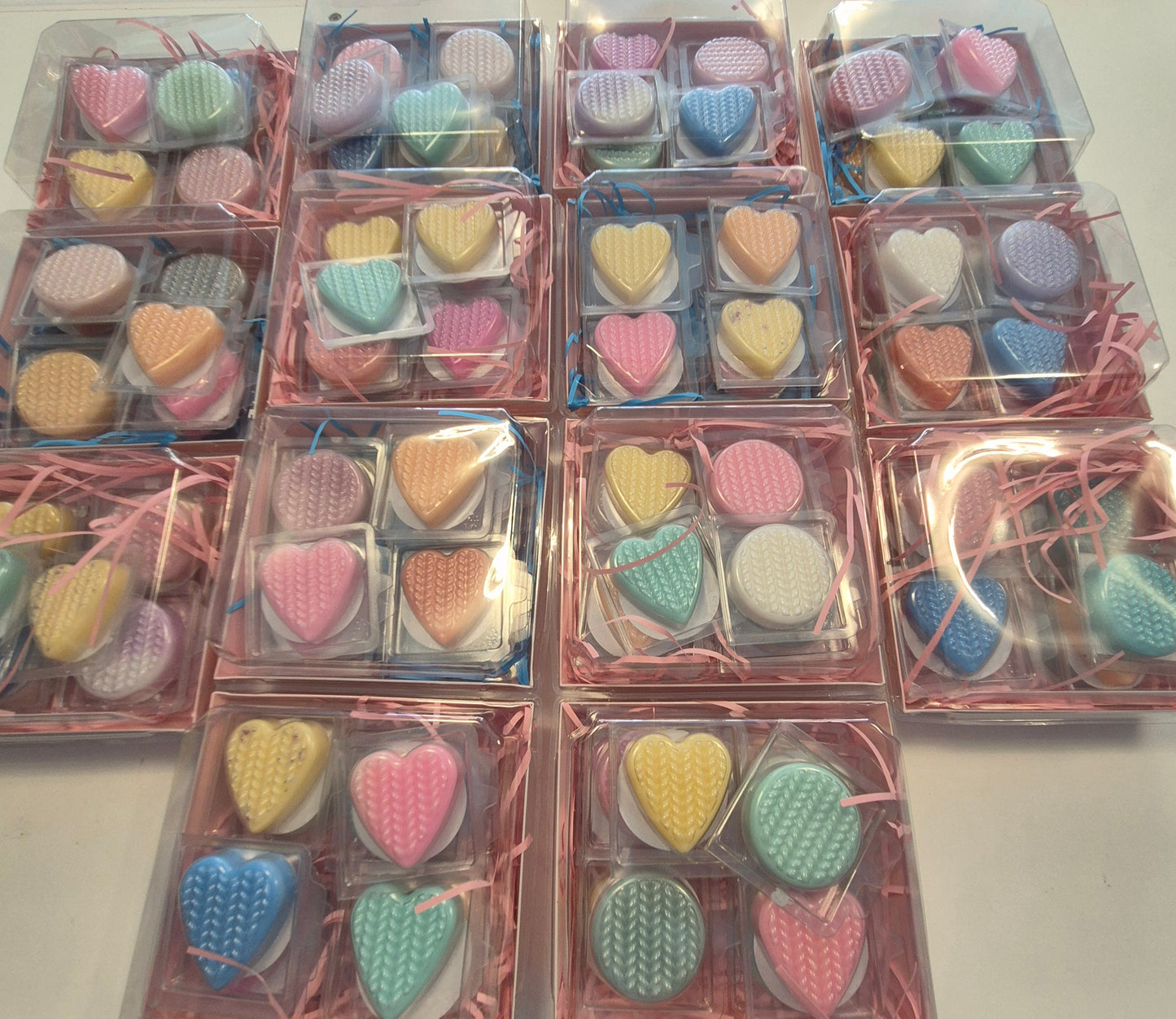 Box of 10 mystery wax melt testers