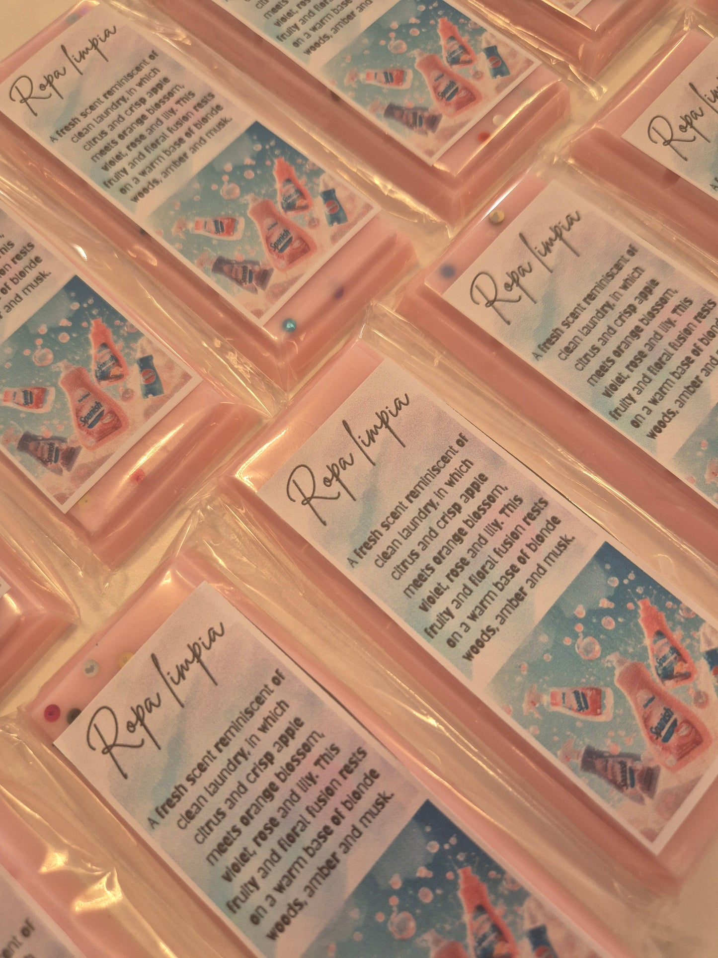 Spanish Cleaning Snap Bars wax melts