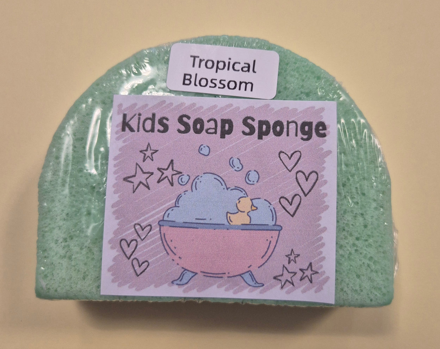 Kids Half Soap Sponge