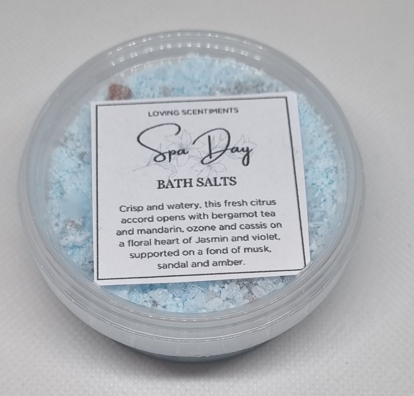 Bath salts hand made