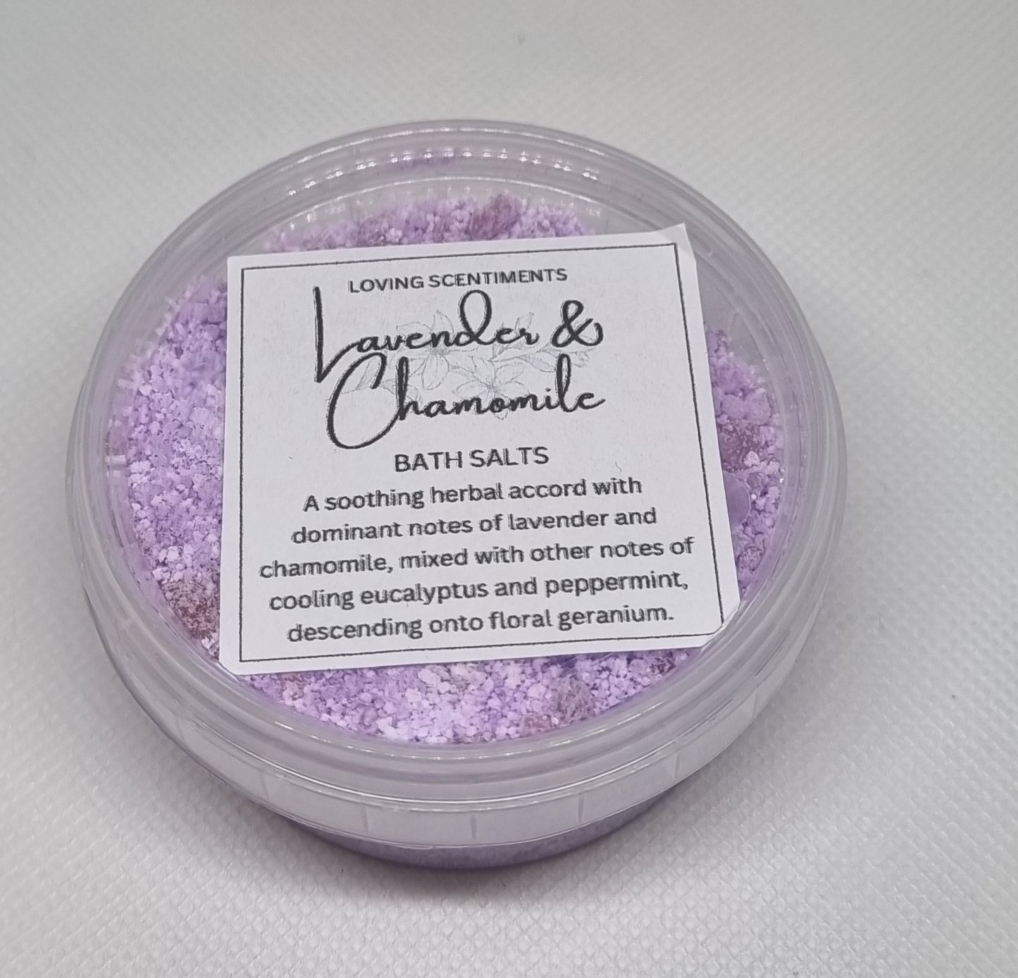 Bath salts hand made