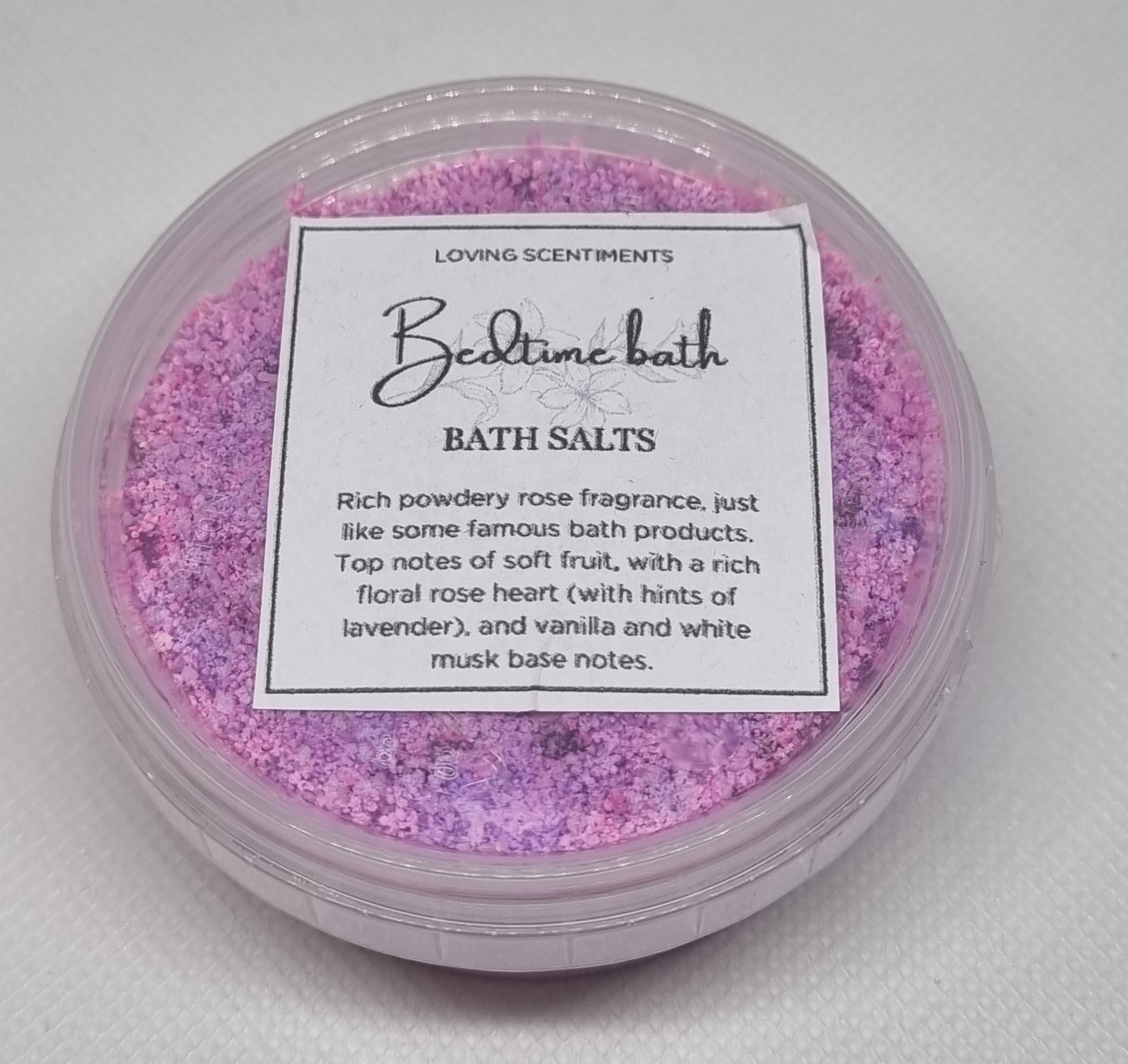 Bath salts hand made