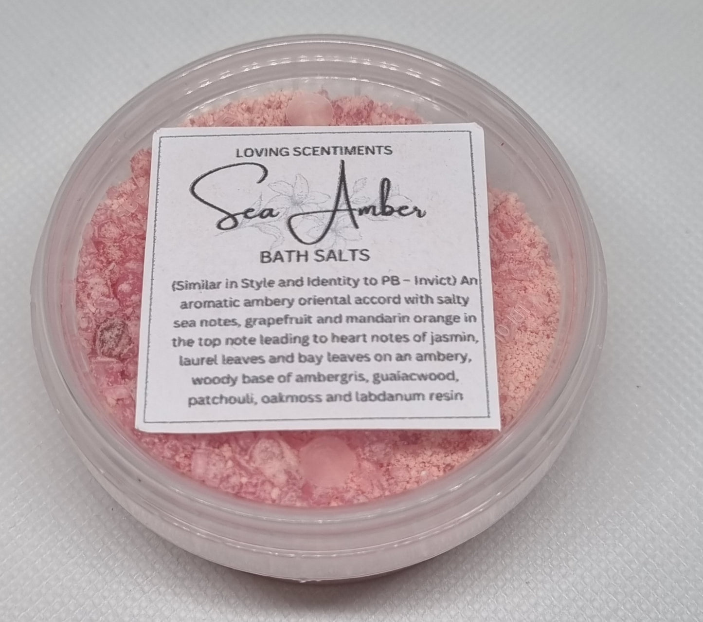 Bath salts hand made