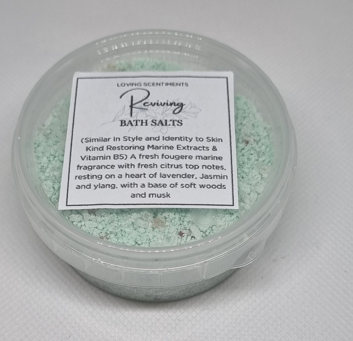 Bath salts hand made