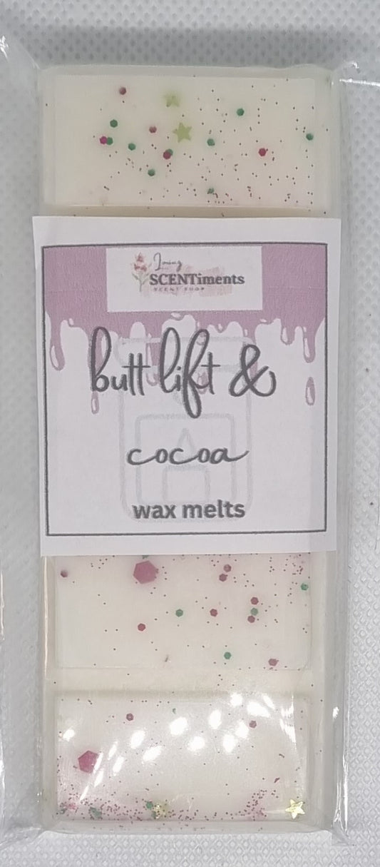 Butt lift collection snap bar wax melts