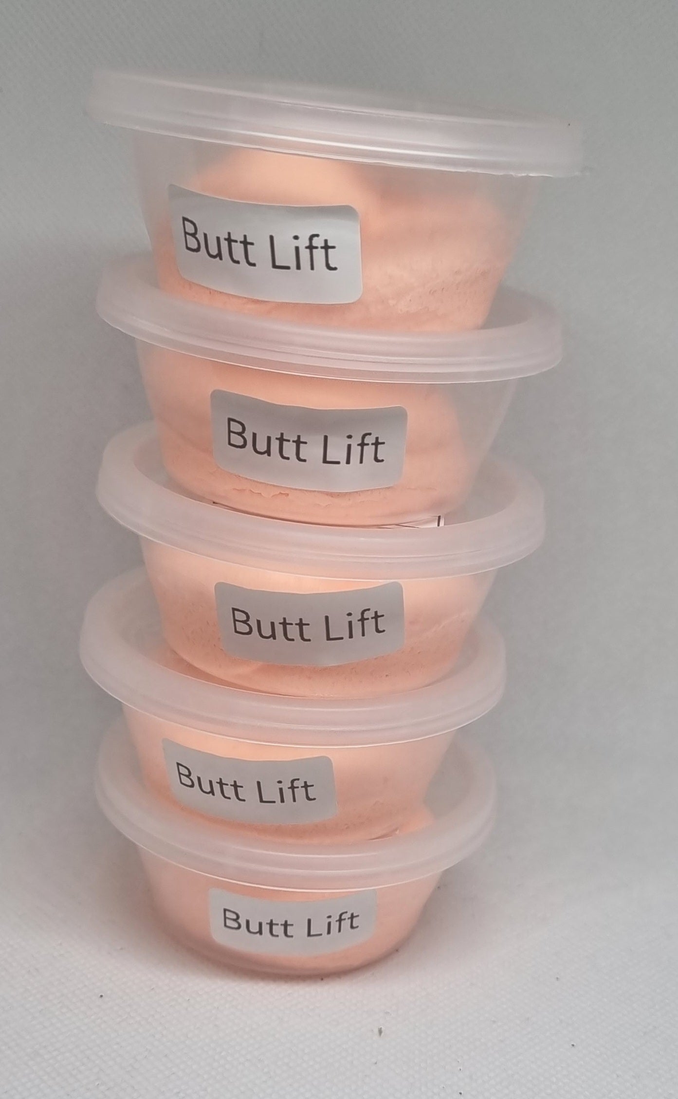 Mini body scrub pots