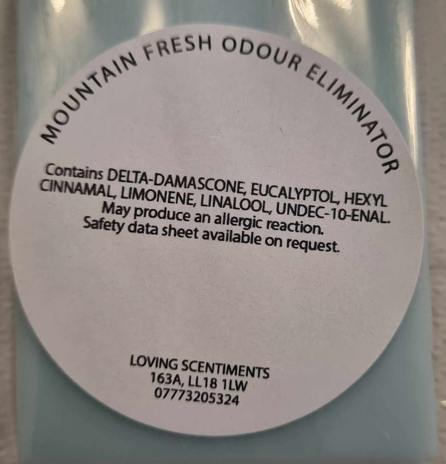 Odour eliminating wax melts