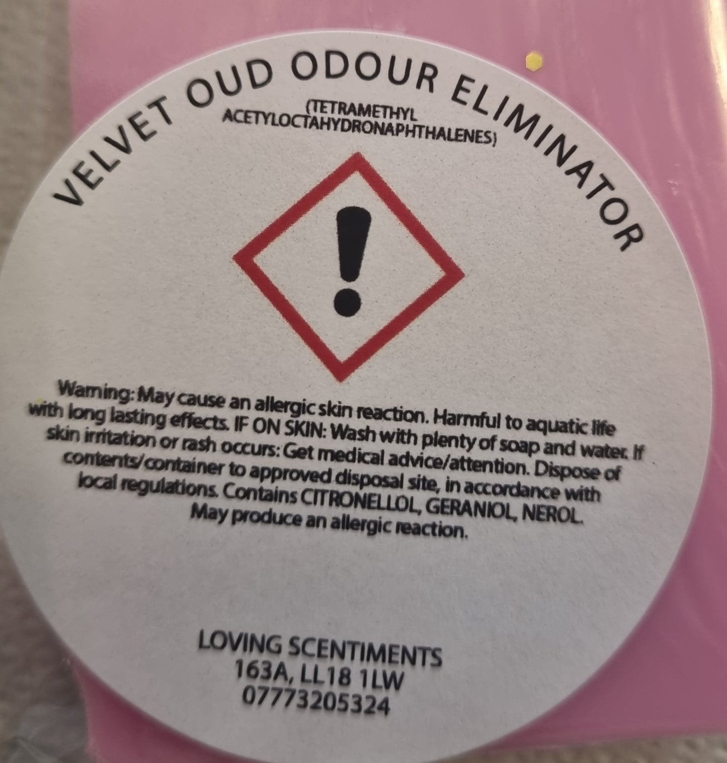 Odour eliminating wax melts