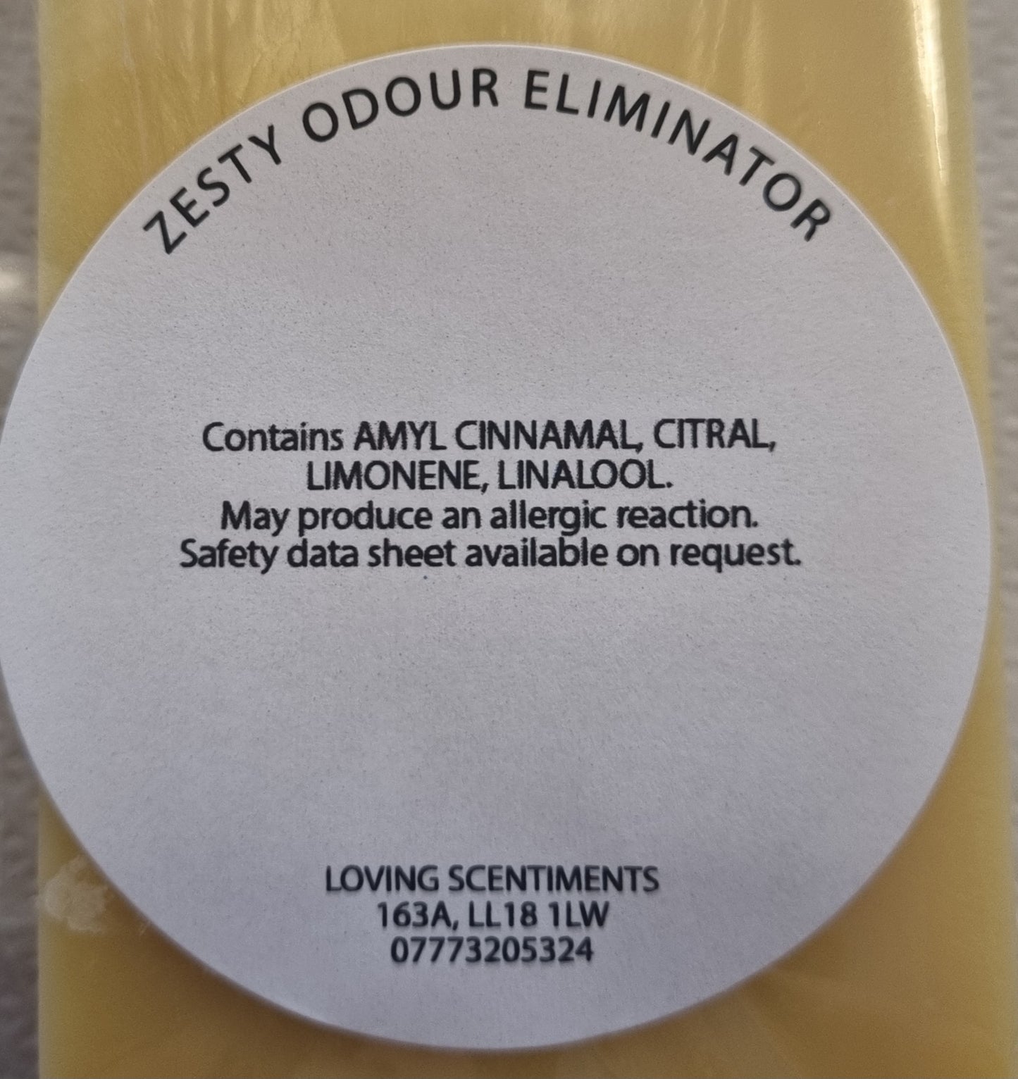 Odour eliminating wax melts