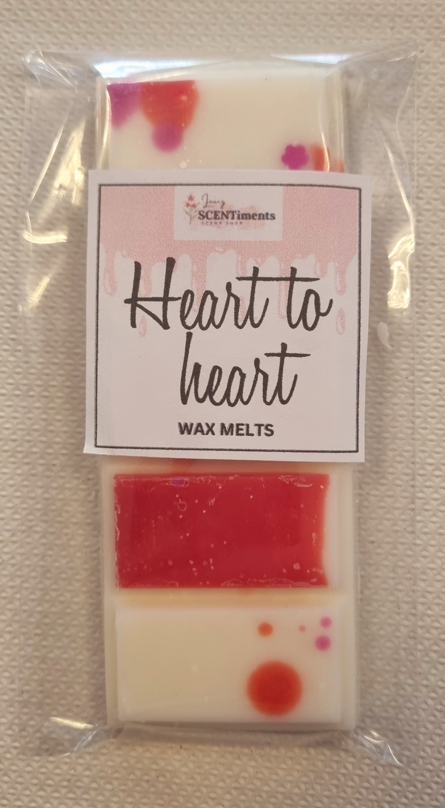 Valentines snap bar wax melts