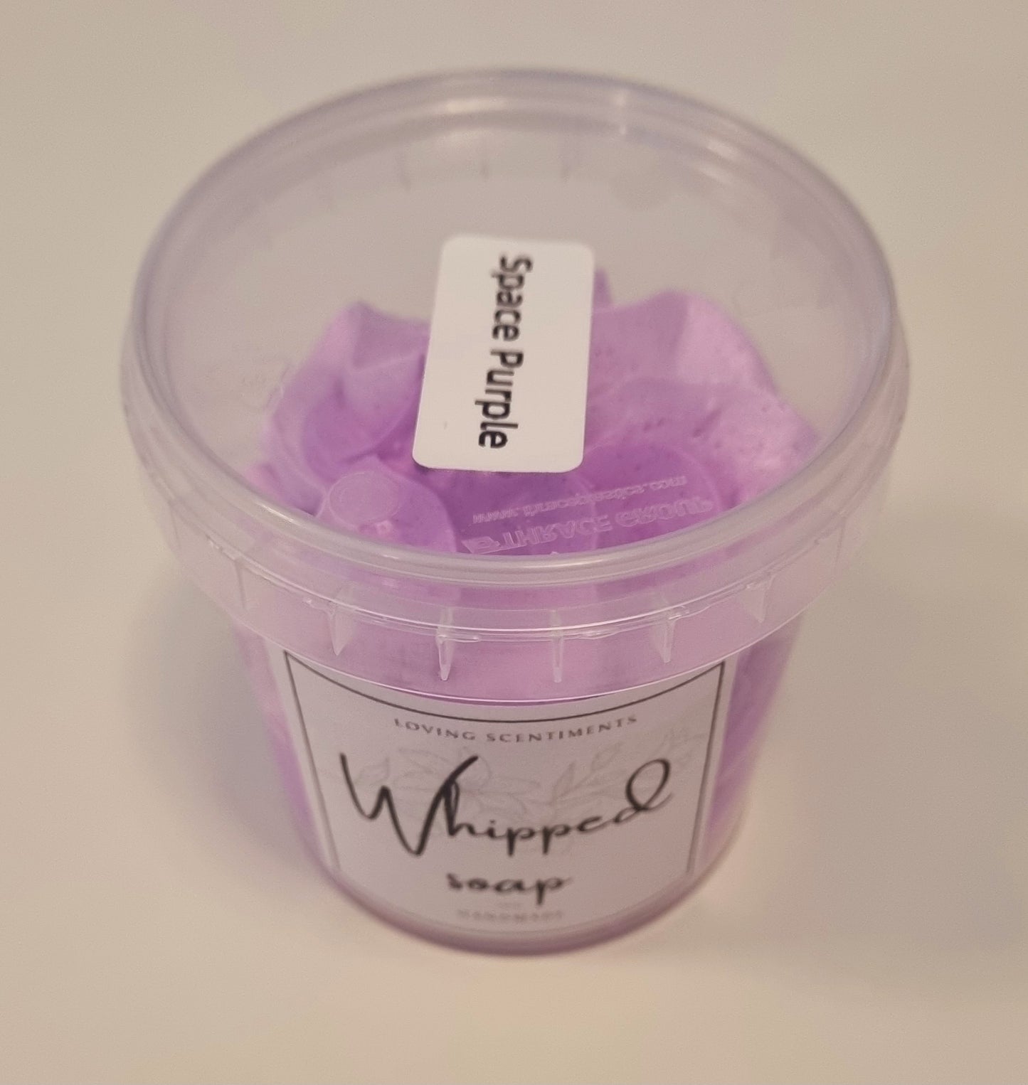 Whipped soap