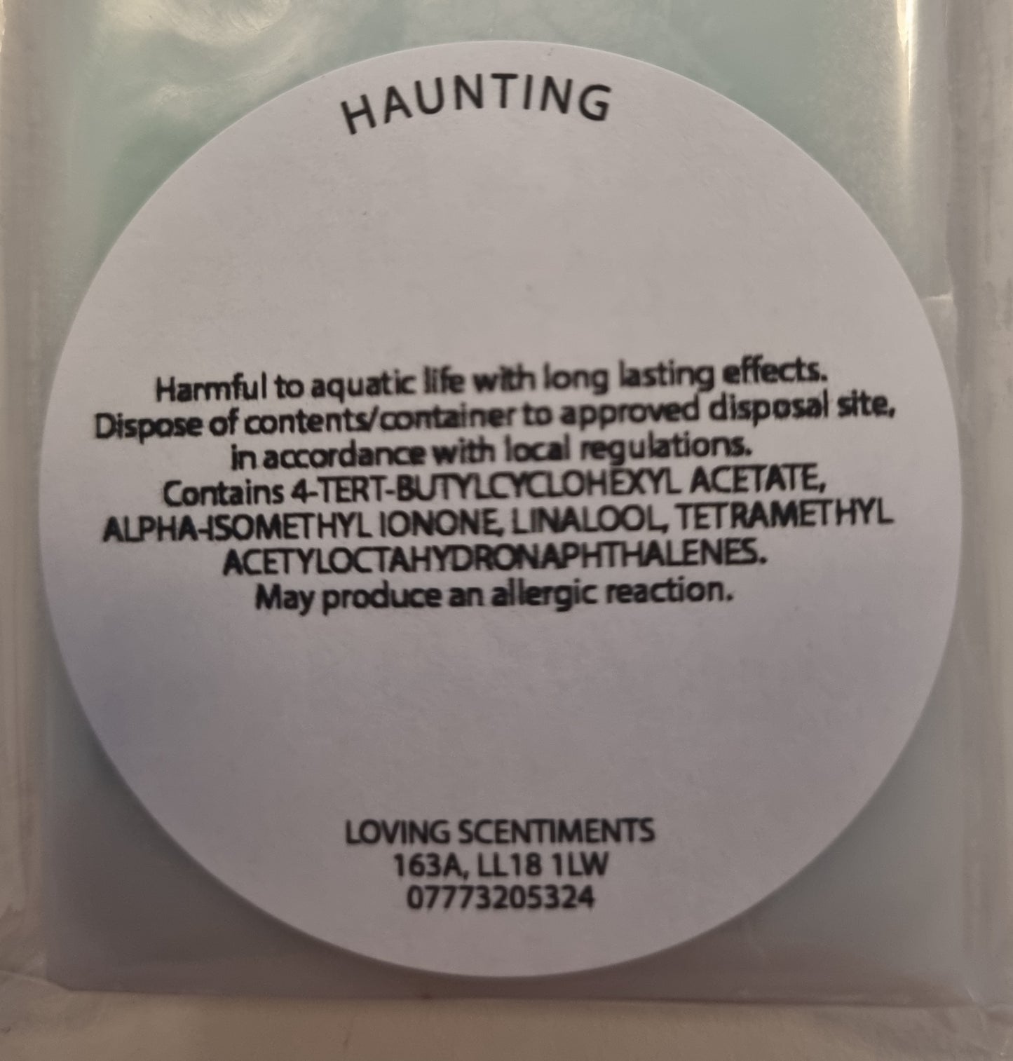 Halloween Scents wax melts