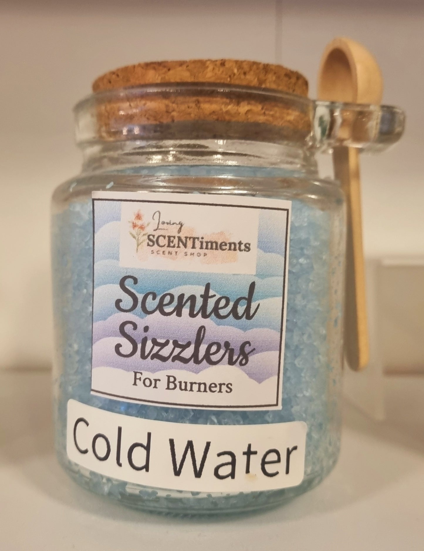 Scented Sizzlers jar with scoop 250g