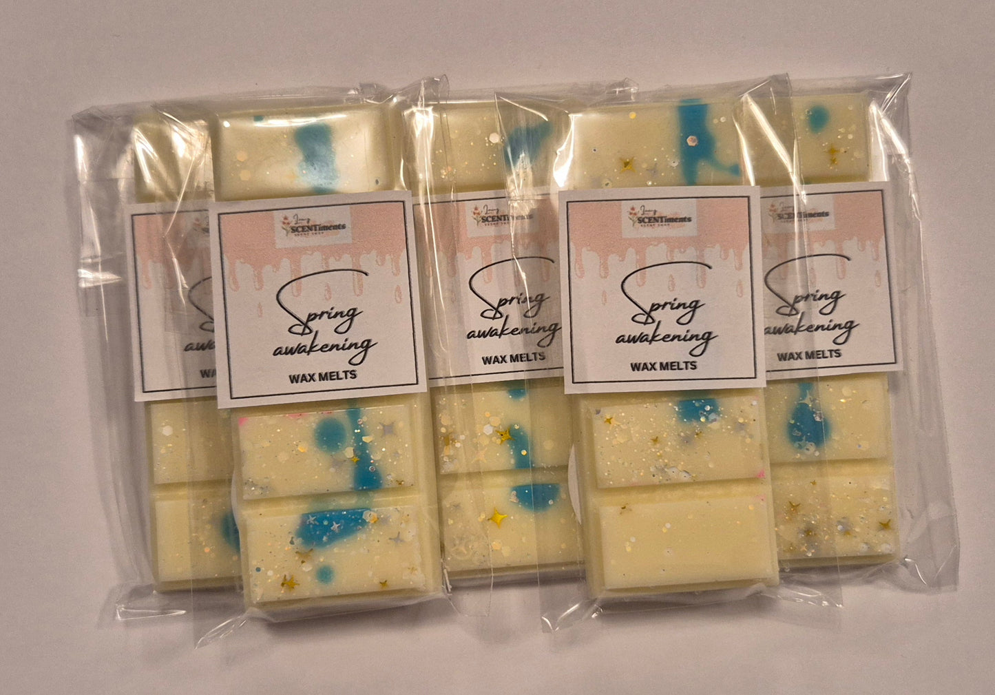 Laundry collection snap bar wax melts