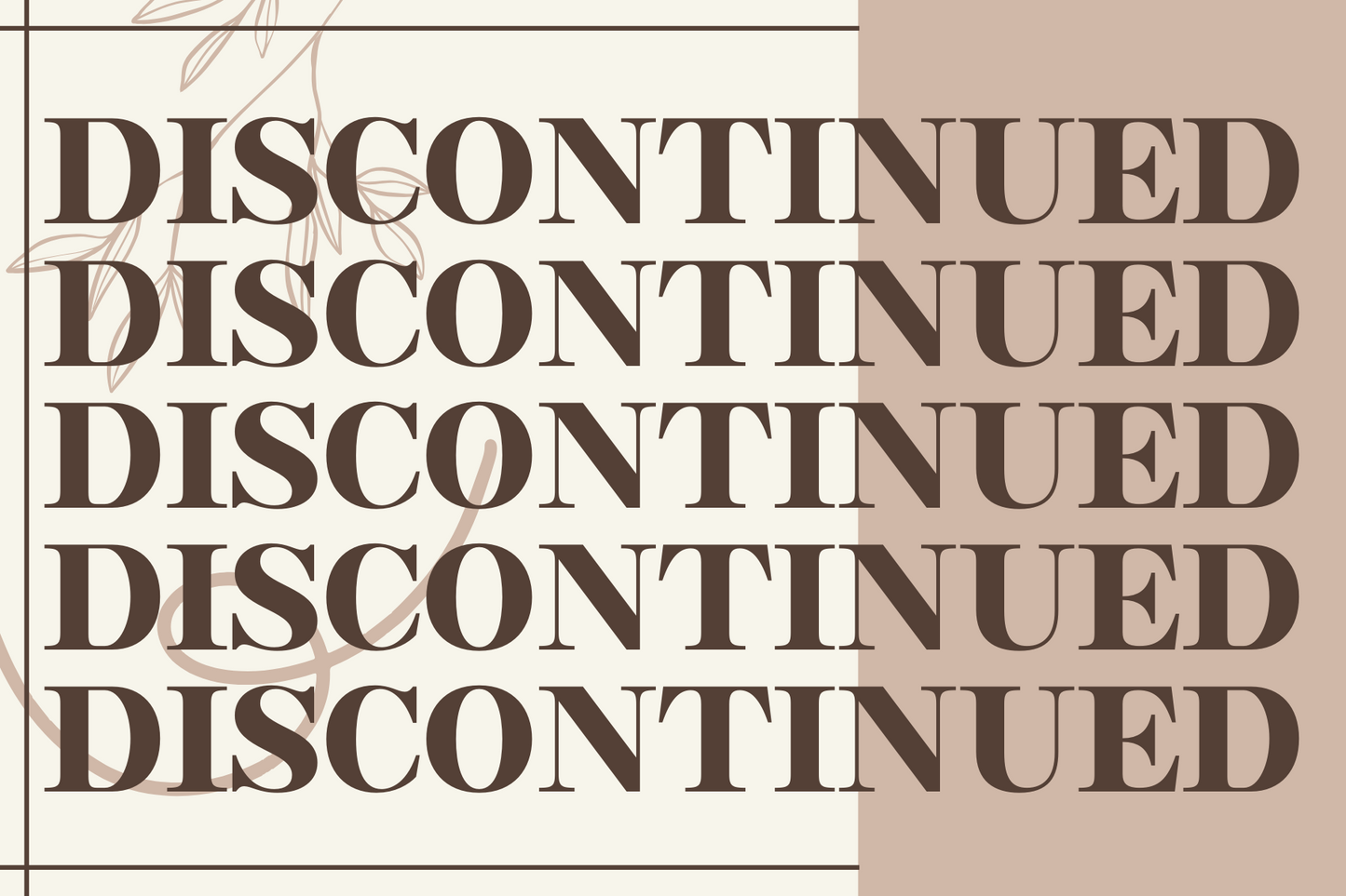 DISCONTINUED wax melts