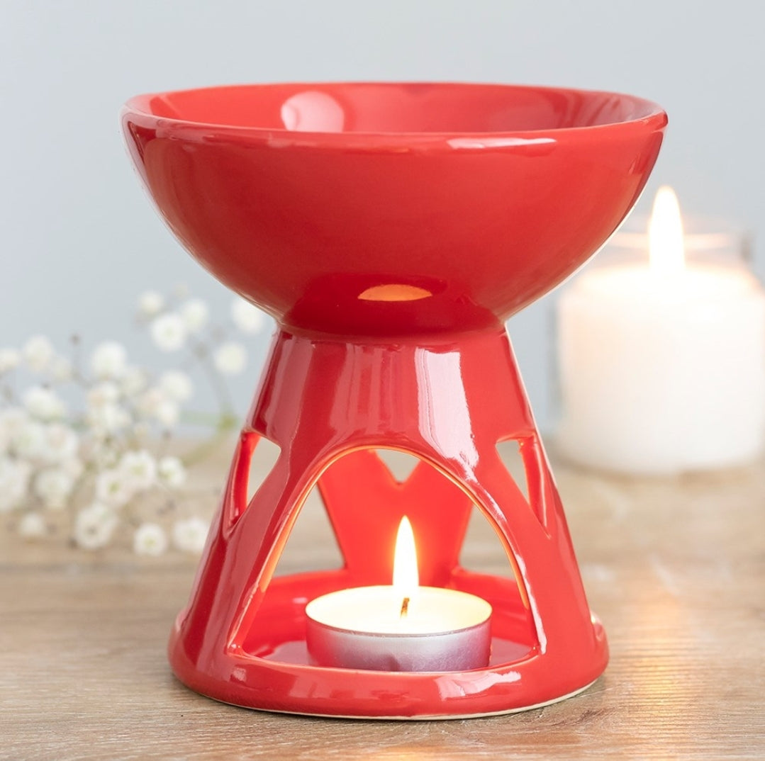 Red deep bowl burner