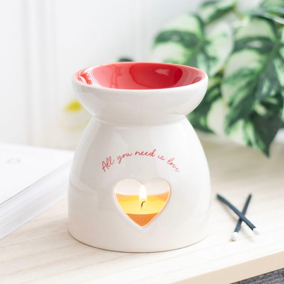 Valentines wax melts and burners