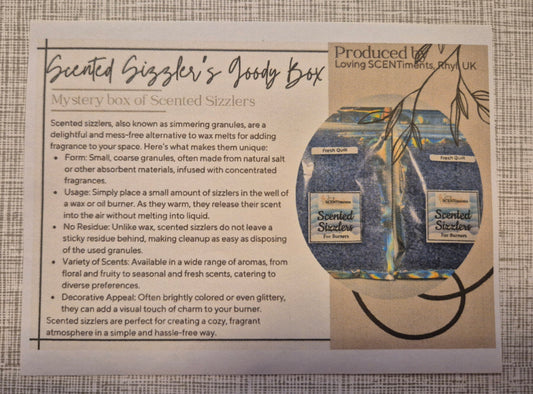 Scented Sizzlers MYSTERY BOX