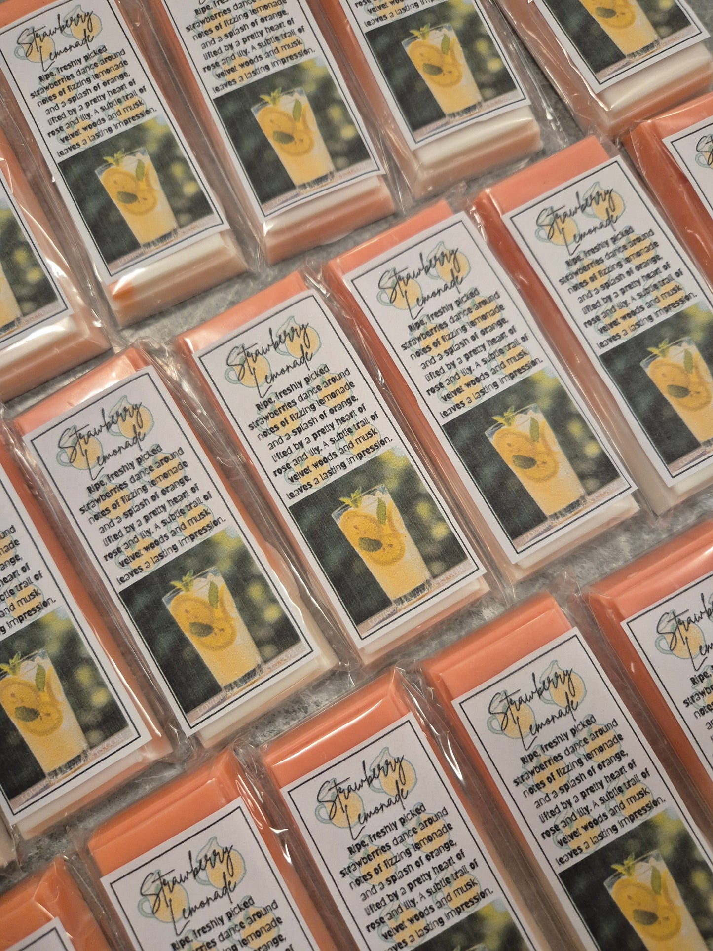 Lemonade wax melt snap bars