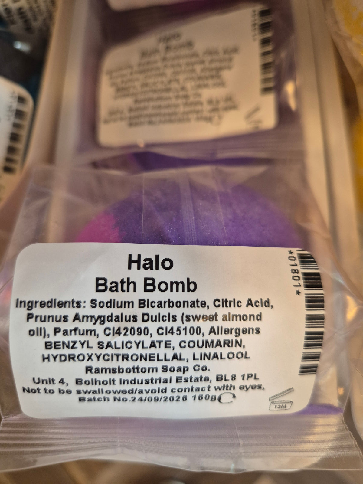 Bath bomb PERFUME/AFTERSHAVE