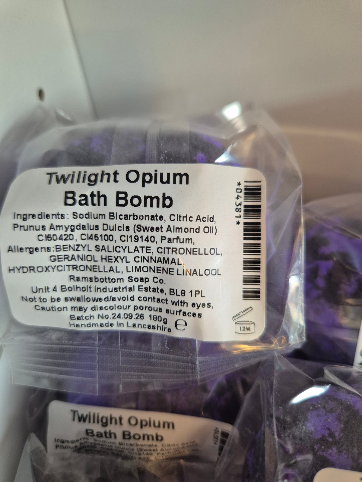 Bath bomb PERFUME/AFTERSHAVE