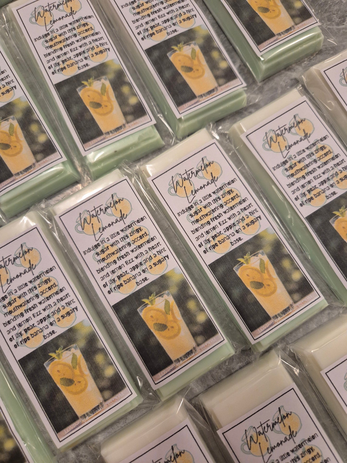 Lemonade wax melt snap bars
