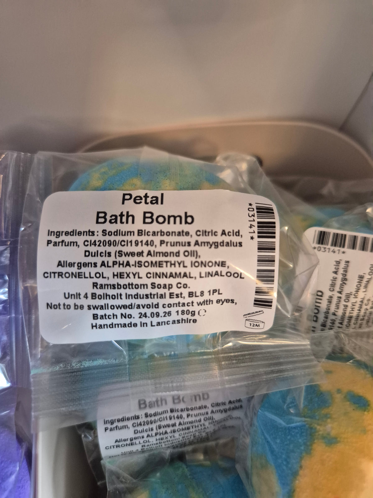 Bath bomb PERFUME/AFTERSHAVE