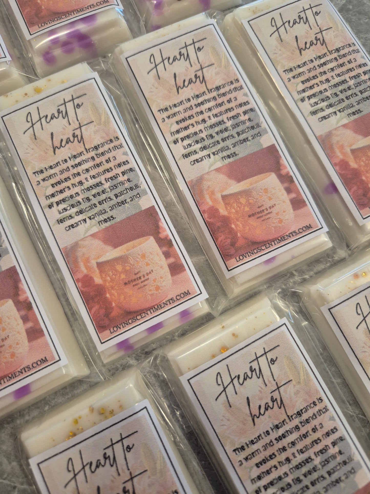 Mothers day snap bar wax melts