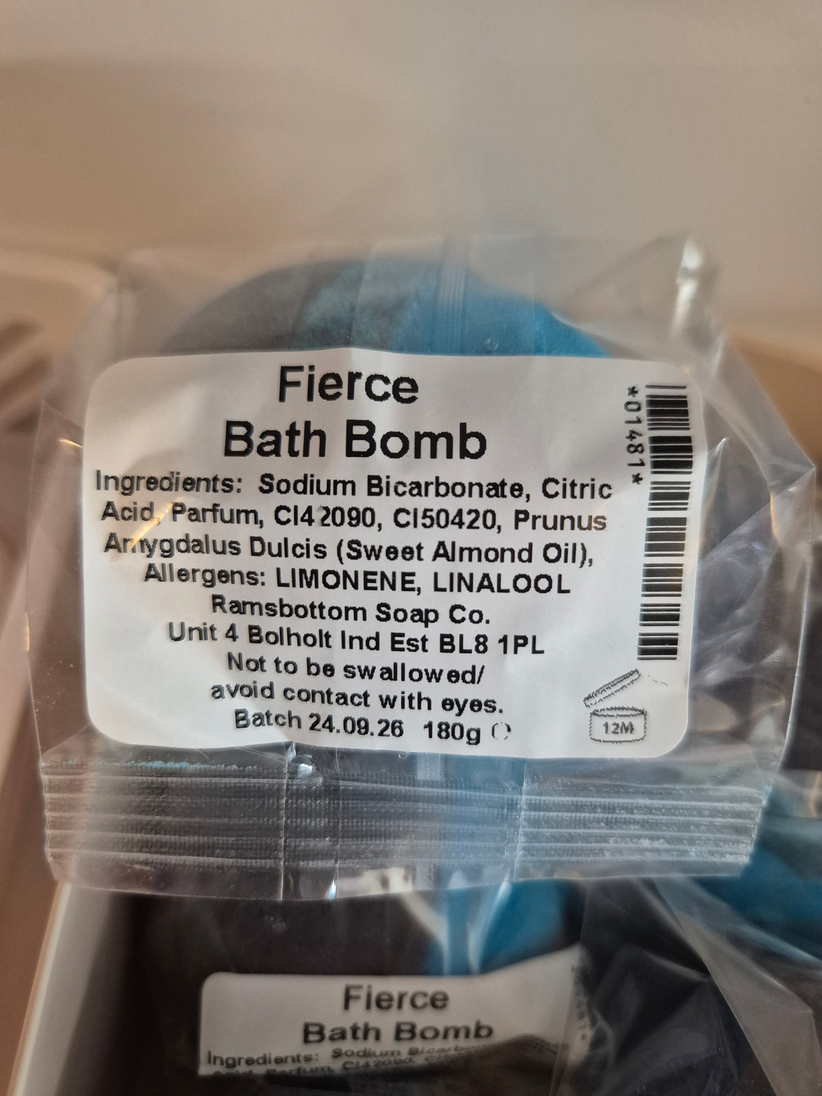 Bath bomb PERFUME/AFTERSHAVE