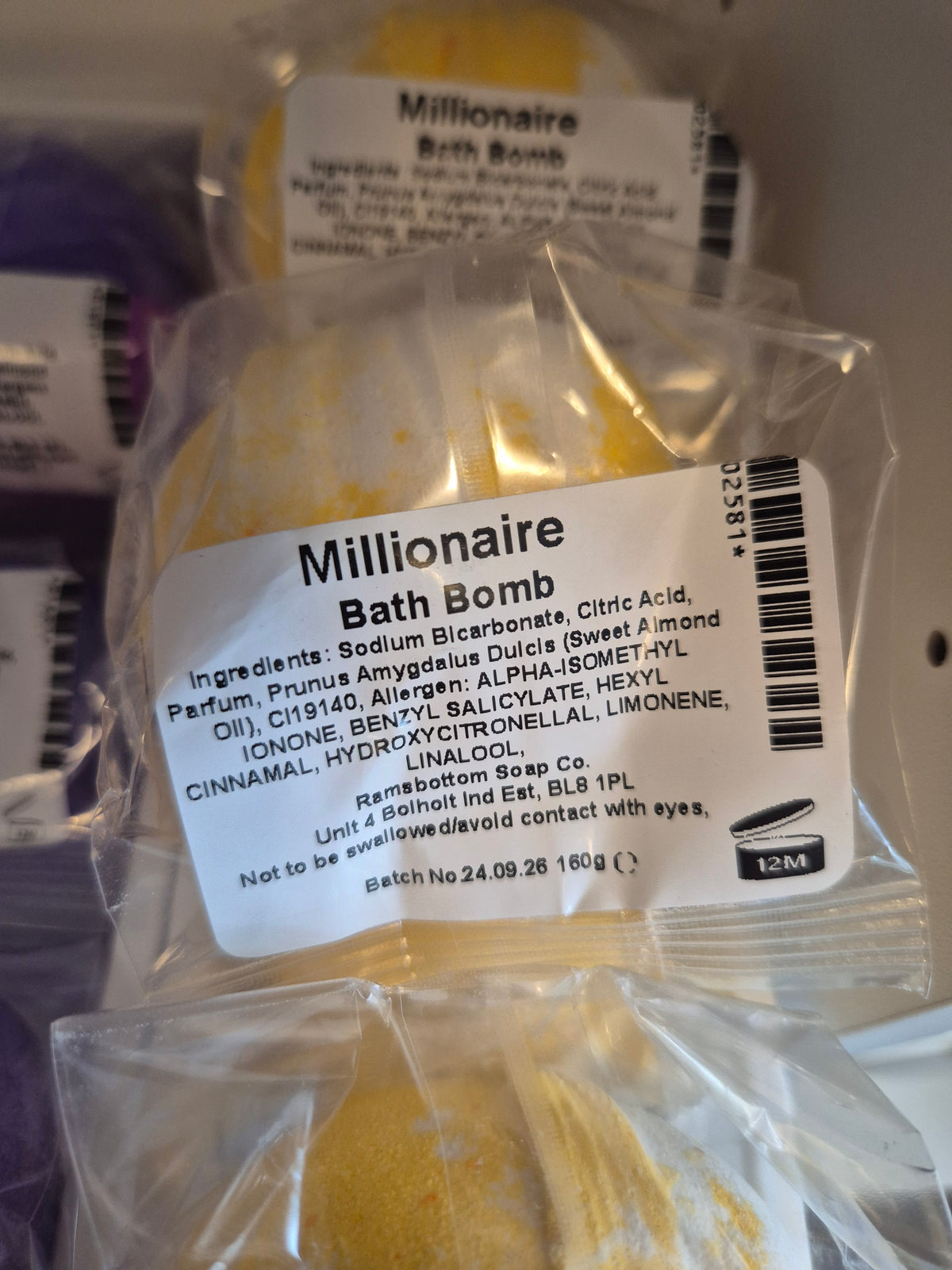 Bath bomb PERFUME/AFTERSHAVE