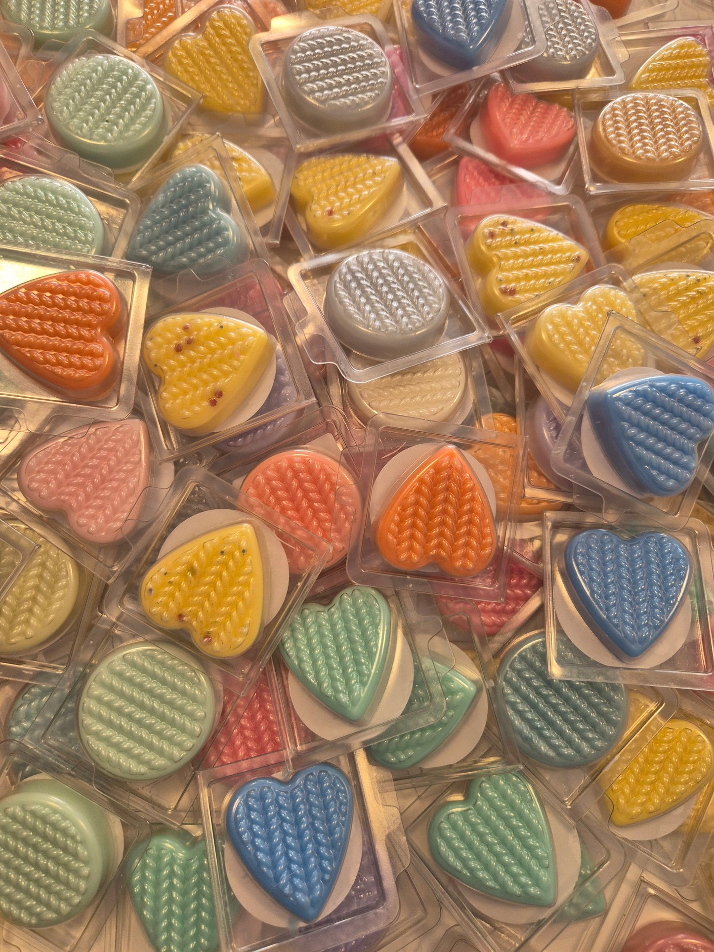 Box of 10 mystery wax melt testers